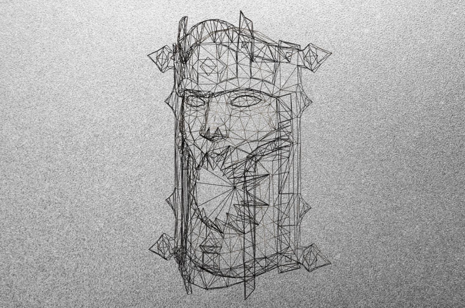 Pack Architecture Element 001 - 005 Low-poly 3D model_3