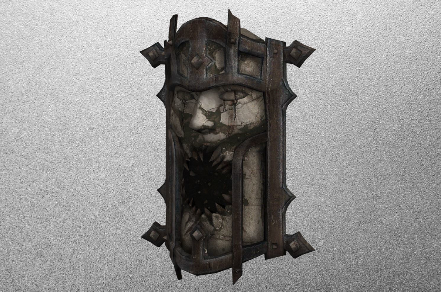 Pack Architecture Element 001 - 005 Low-poly 3D model_2