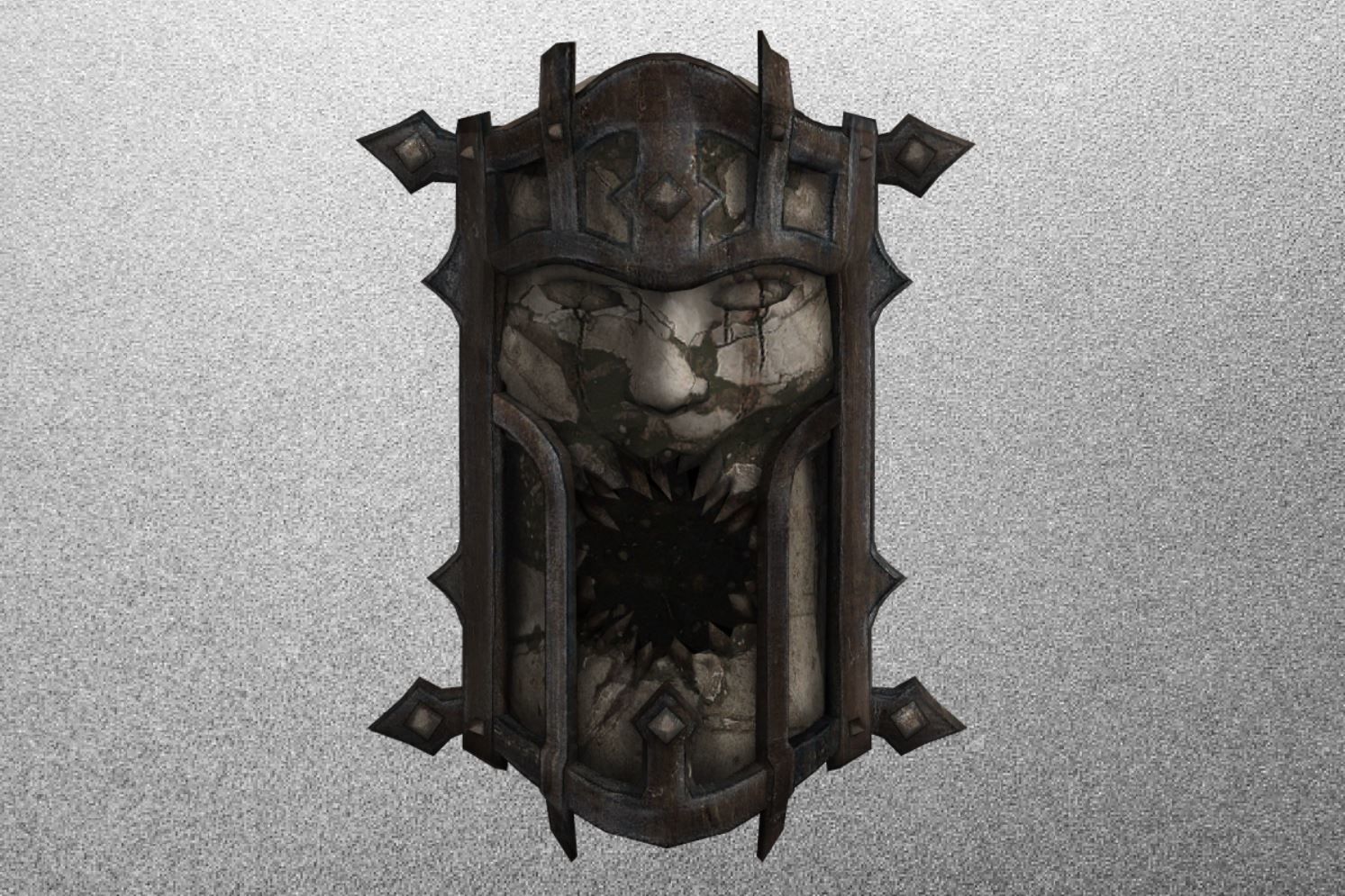 Pack Architecture Element 001 - 005 Low-poly 3D model_1