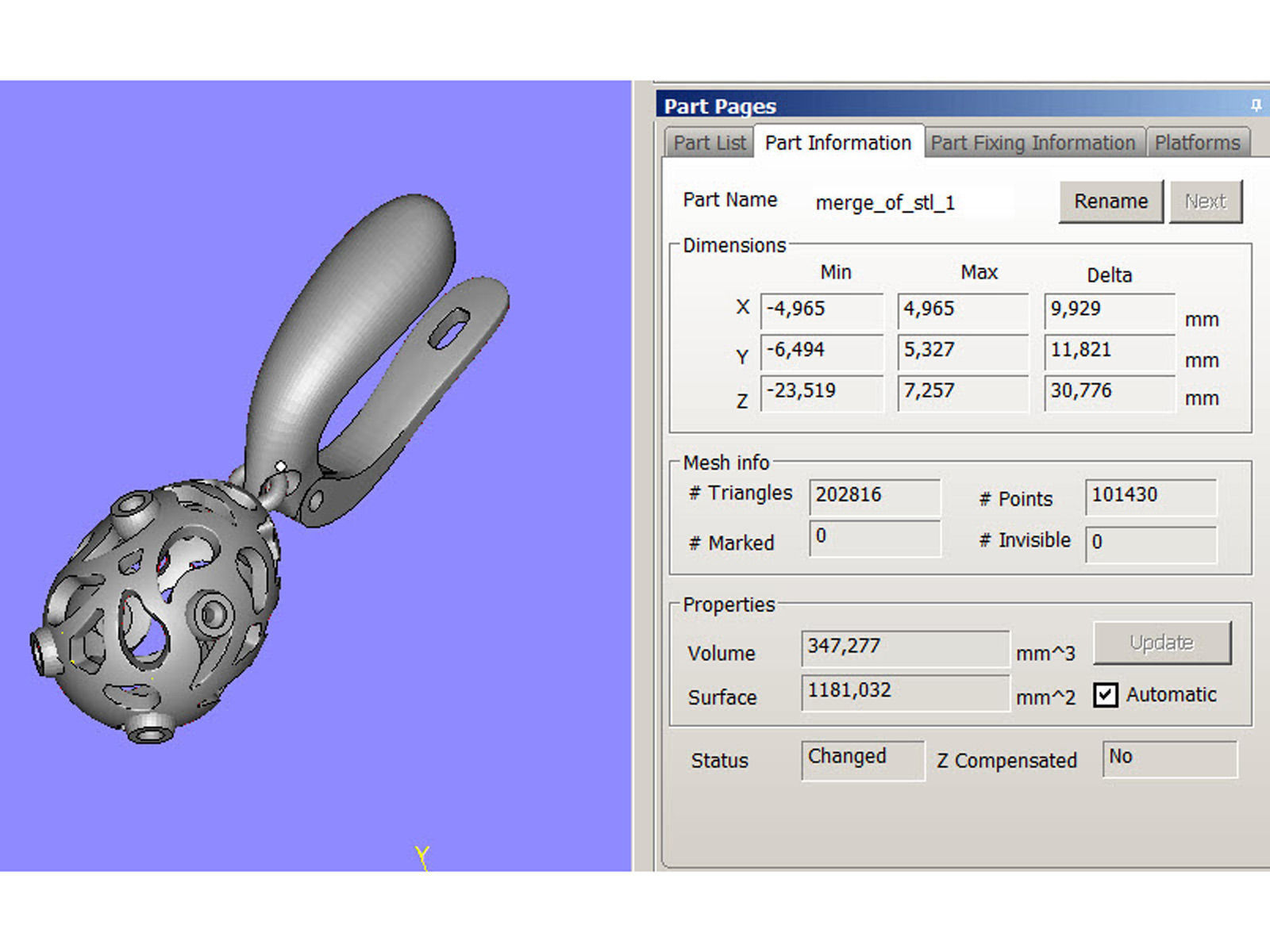 Easter eggs collection earrings set 7 with gems 0140 3D print model_9