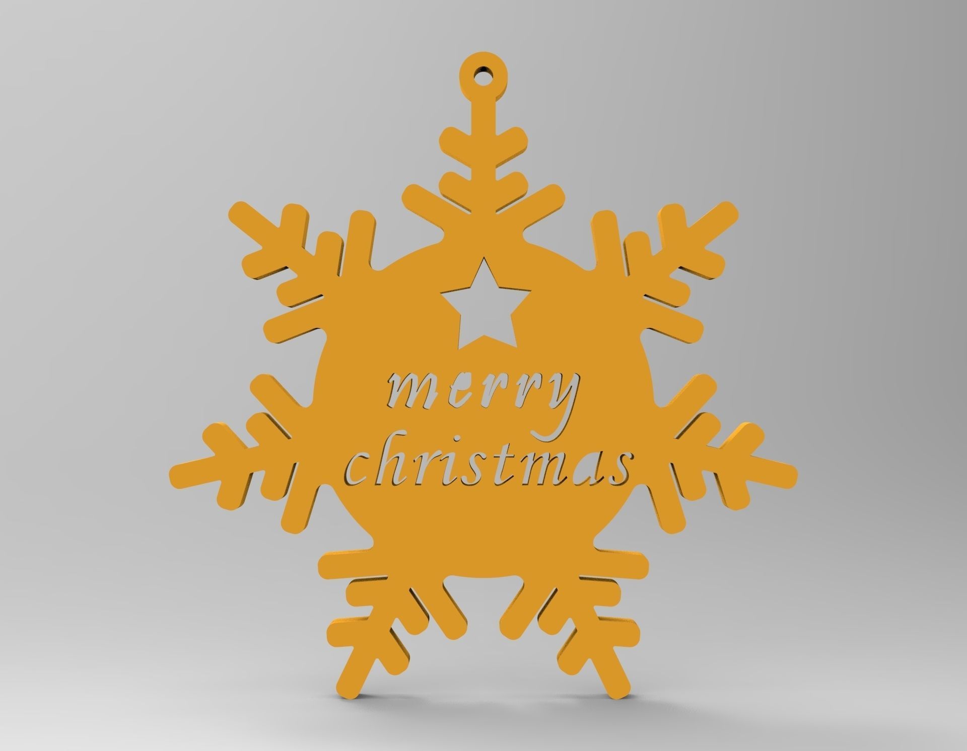 Christmas Tree Decoration  3D print model_1