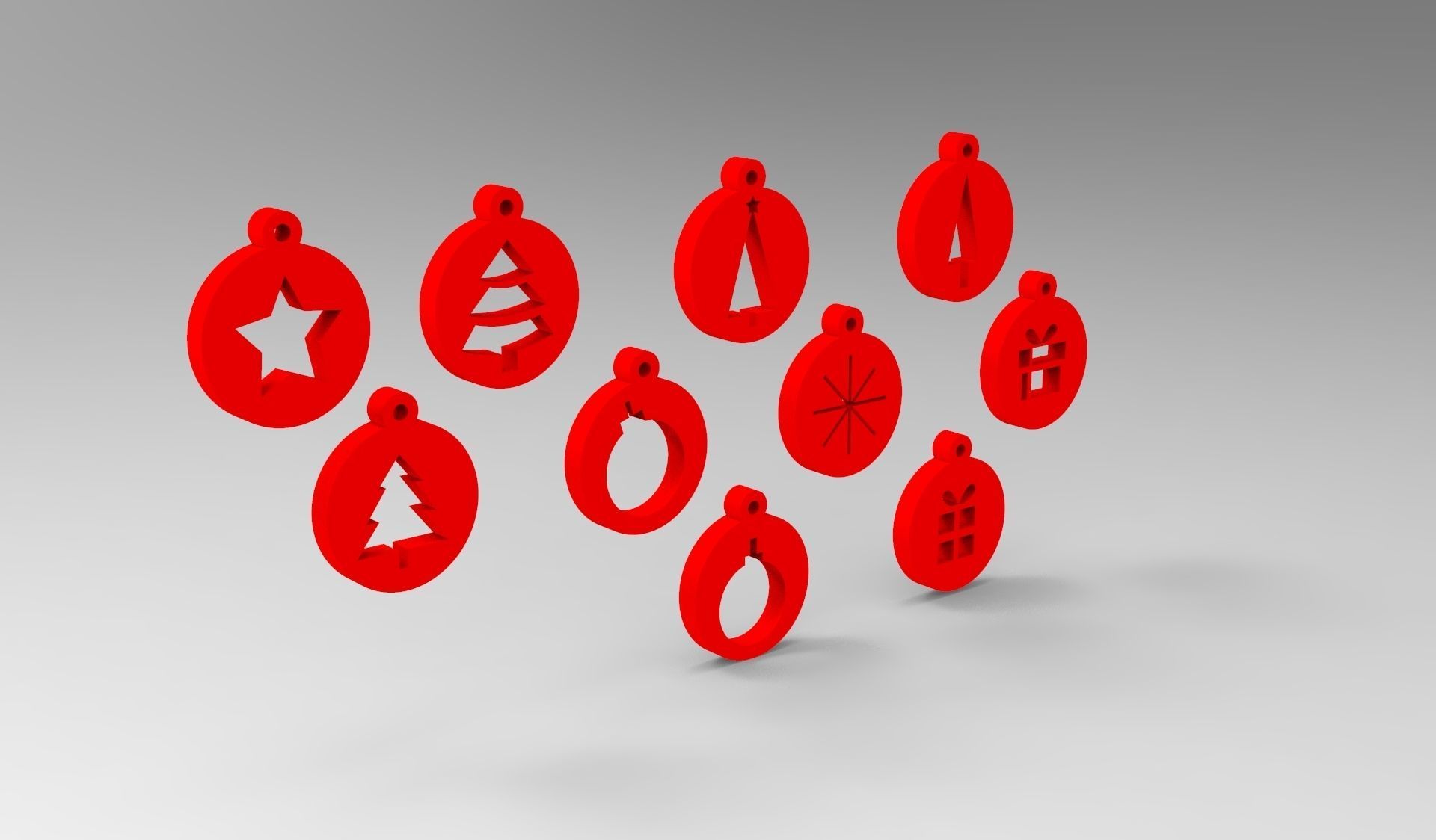 Christmas Tree Decoration  3D print model_1