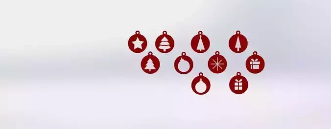 Christmas Tree Decoration  3D print model