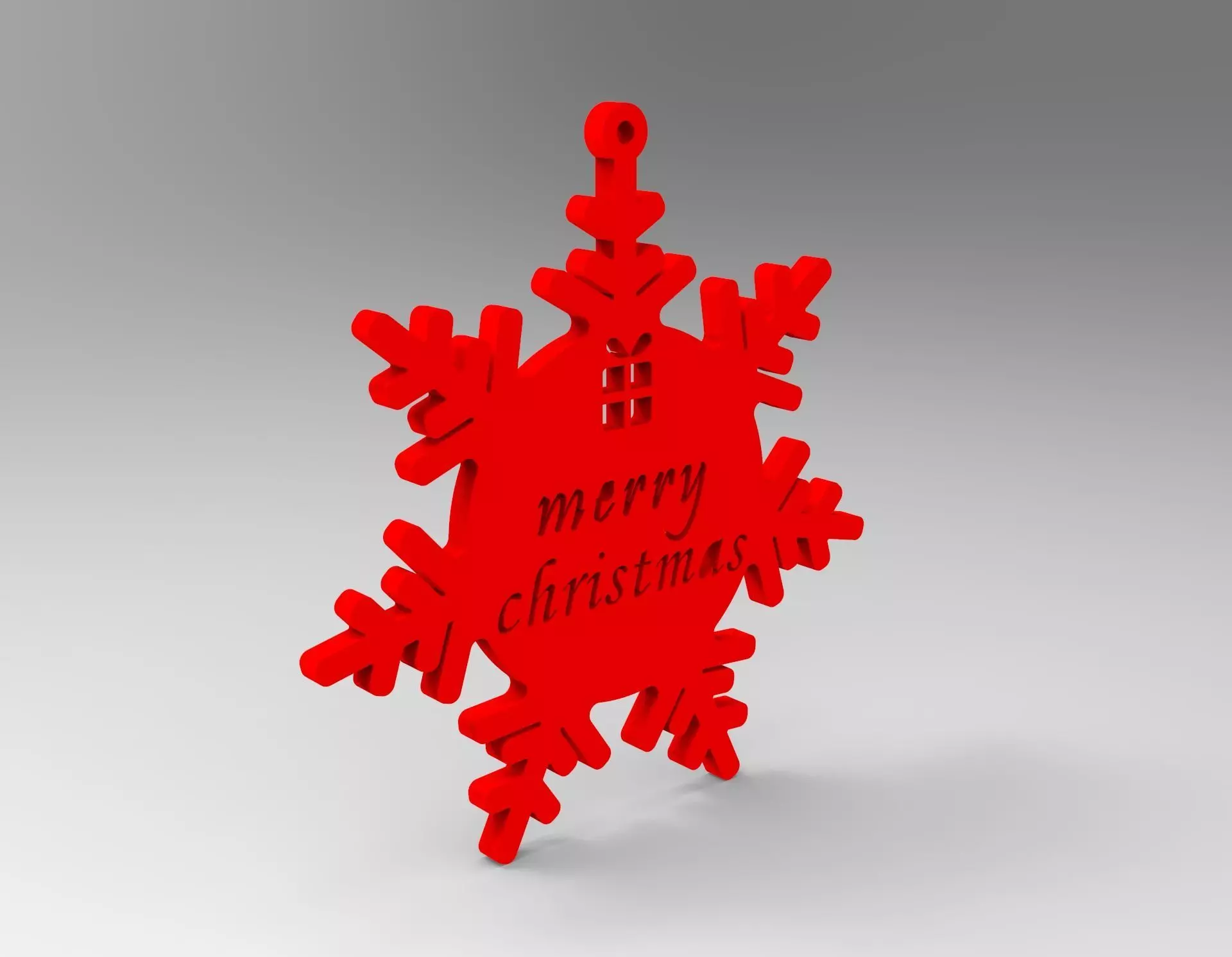 christmas decoration 3D print model_0