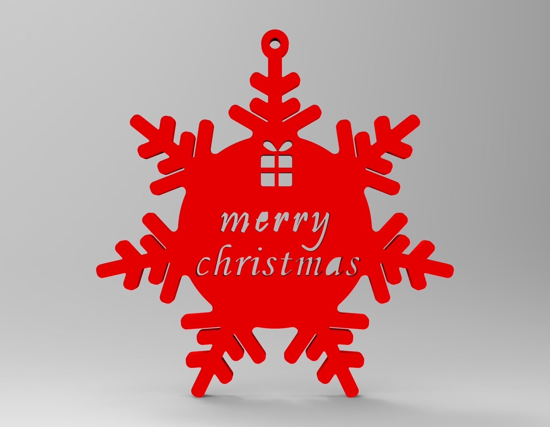 christmas decoration 3D print model_1