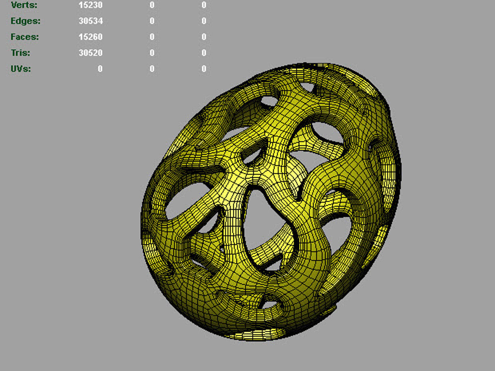 Easter eggs collection pedant set 7 hollow 0140 3D print model_7