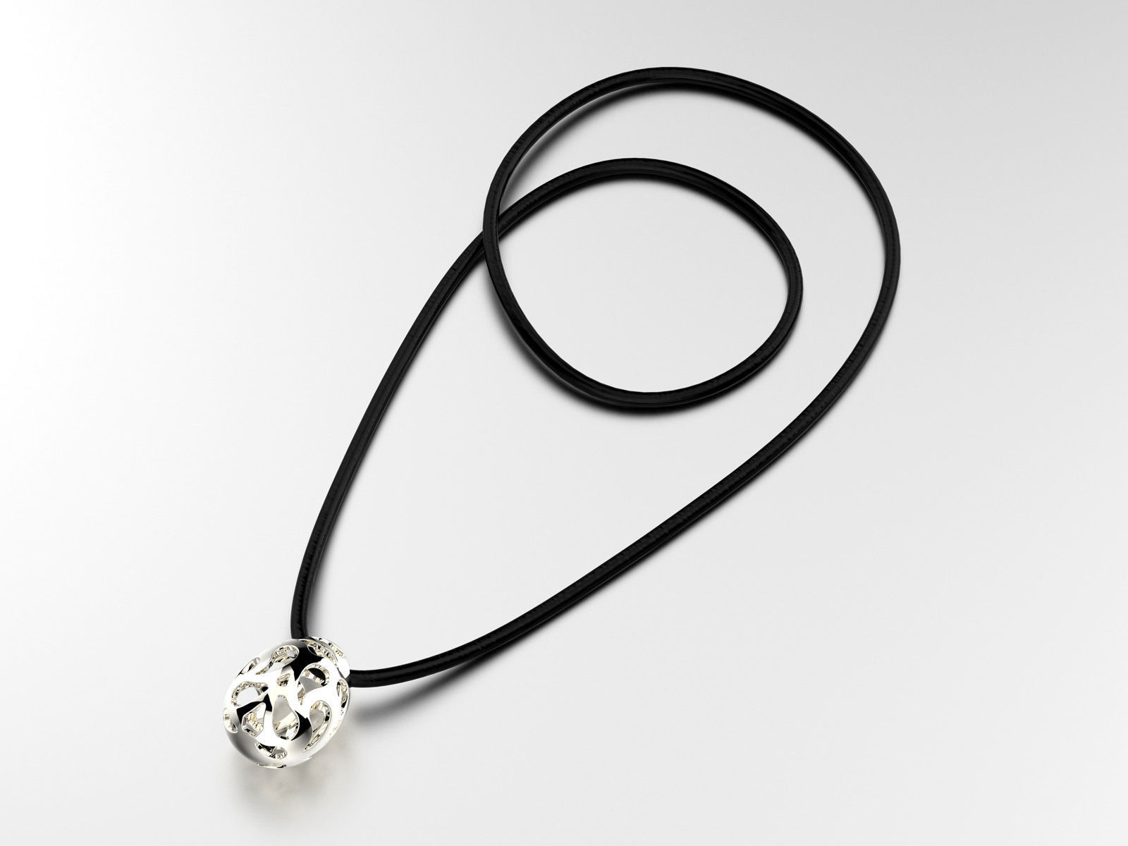 Easter eggs collection pedant set 7 hollow 0140 3D print model_5