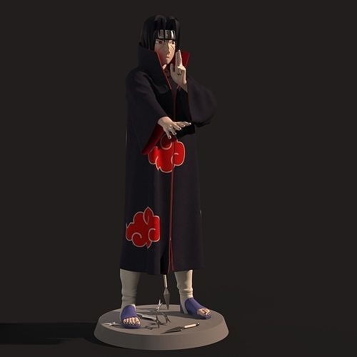 Uchiha Itachi 3D print model