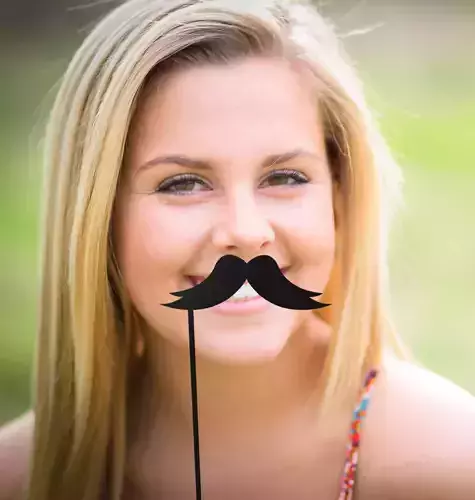 Mustache Mustache Stick 3D print model