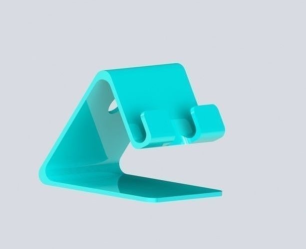 Mobile stand 3D print model