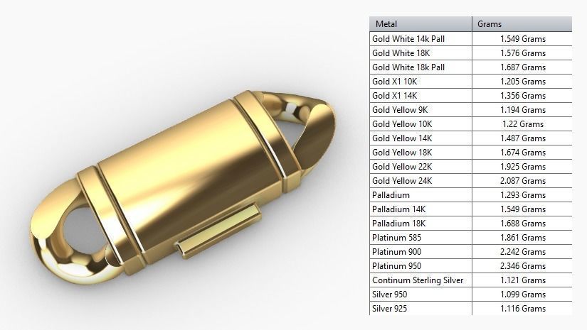 5 MM MIAMI CUBAN LINK CHAIN FOR BRACELET OR NECKLACE 3D print model_6