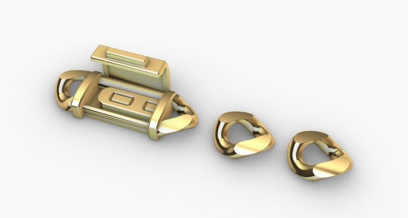 5 MM MIAMI CUBAN LINK CHAIN FOR BRACELET OR NECKLACE 3D print model_8