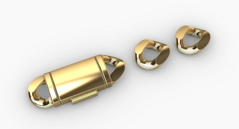 5 MM MIAMI CUBAN LINK CHAIN FOR BRACELET OR NECKLACE 3D print model_7