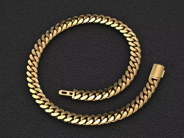 5 MM MIAMI CUBAN LINK CHAIN FOR BRACELET OR NECKLACE 3D print model_0