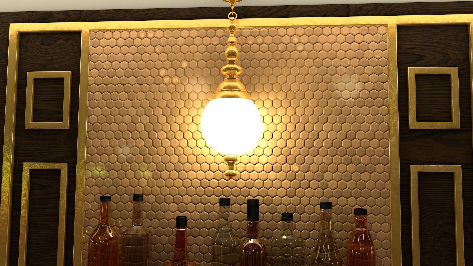 Vintage Speakeasy Pub 3D model_3