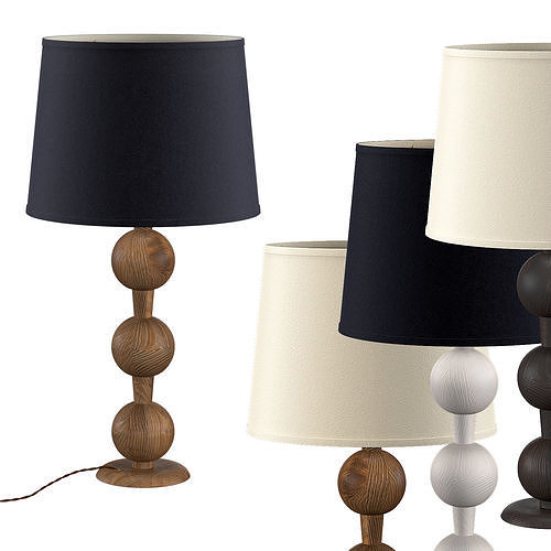 Hugo Barbell Table Lamp 3D model