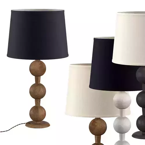 Hugo Barbell Table Lamp 3D model