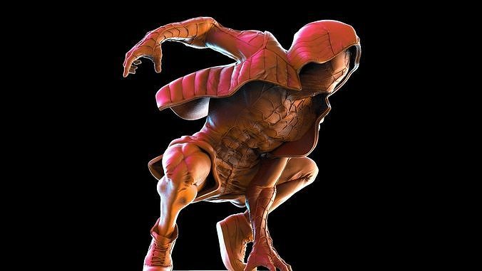 Spiderman Verse 3D model