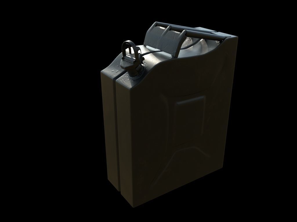 Canister ammo can 3D model_1