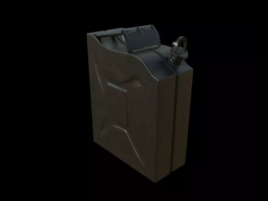 Canister ammo can 3D model_0