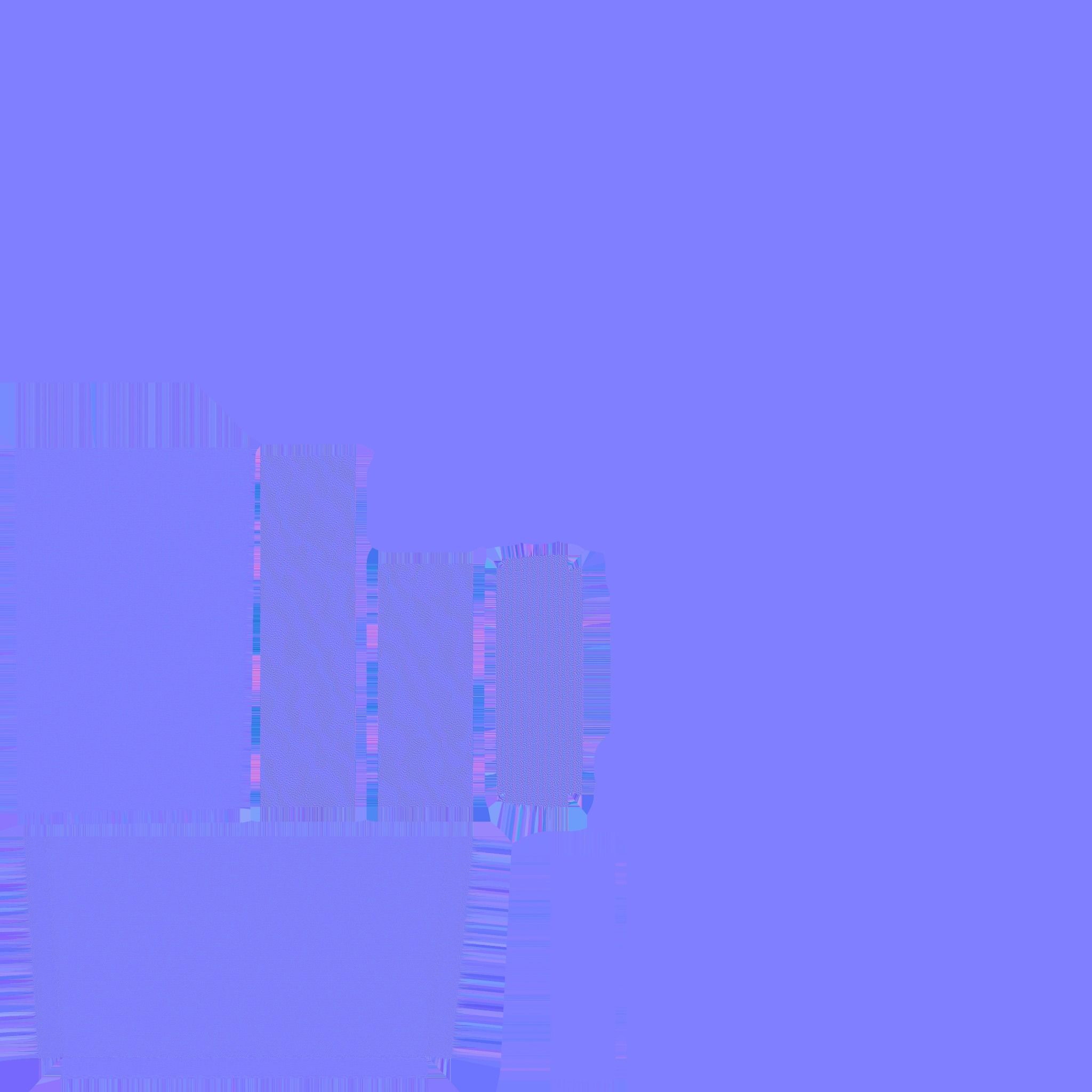 fancy bed 3D model_6