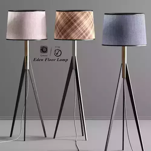 Eden Floor Lamp 3D model