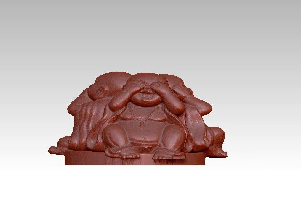 Cute Baby Buddha 3D print model_7