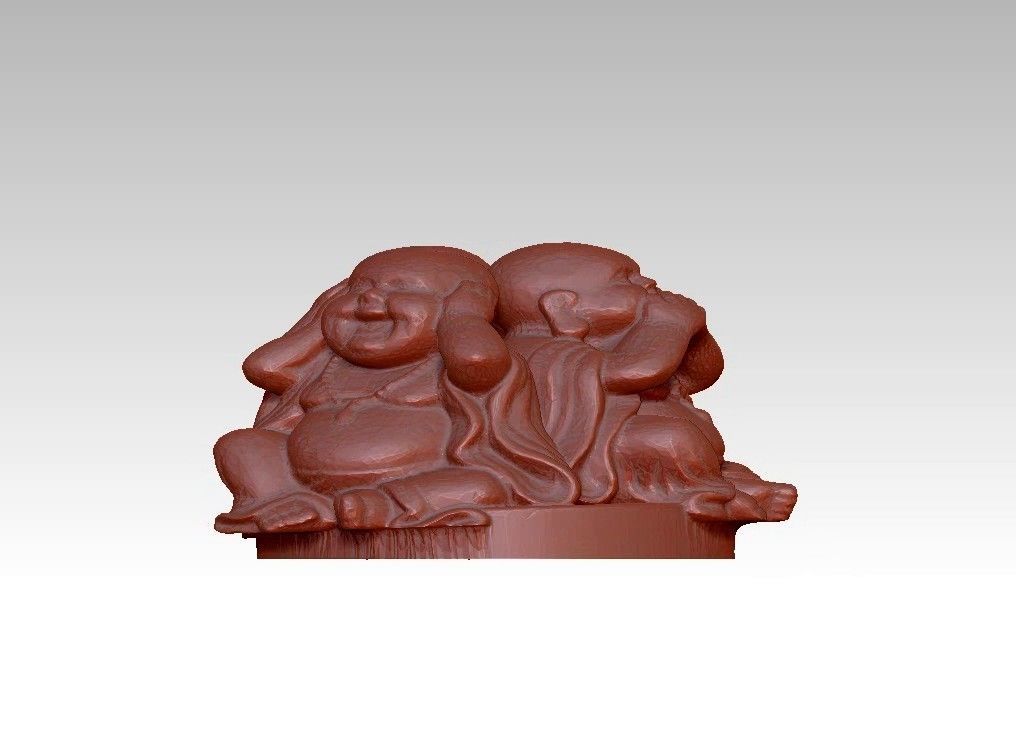 Cute Baby Buddha 3D print model_19