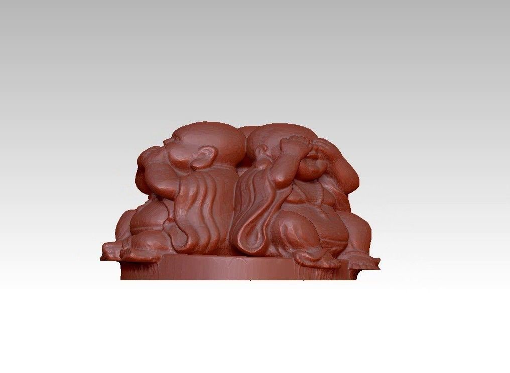 Cute Baby Buddha 3D print model_10