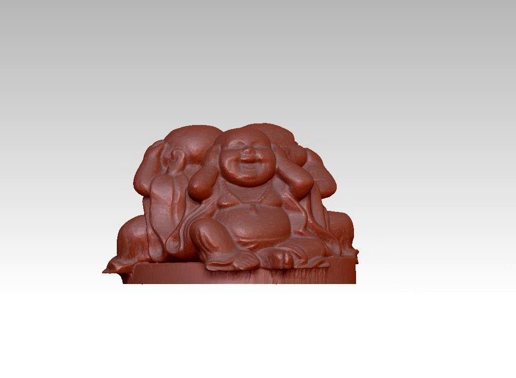 Cute Baby Buddha 3D print model_2
