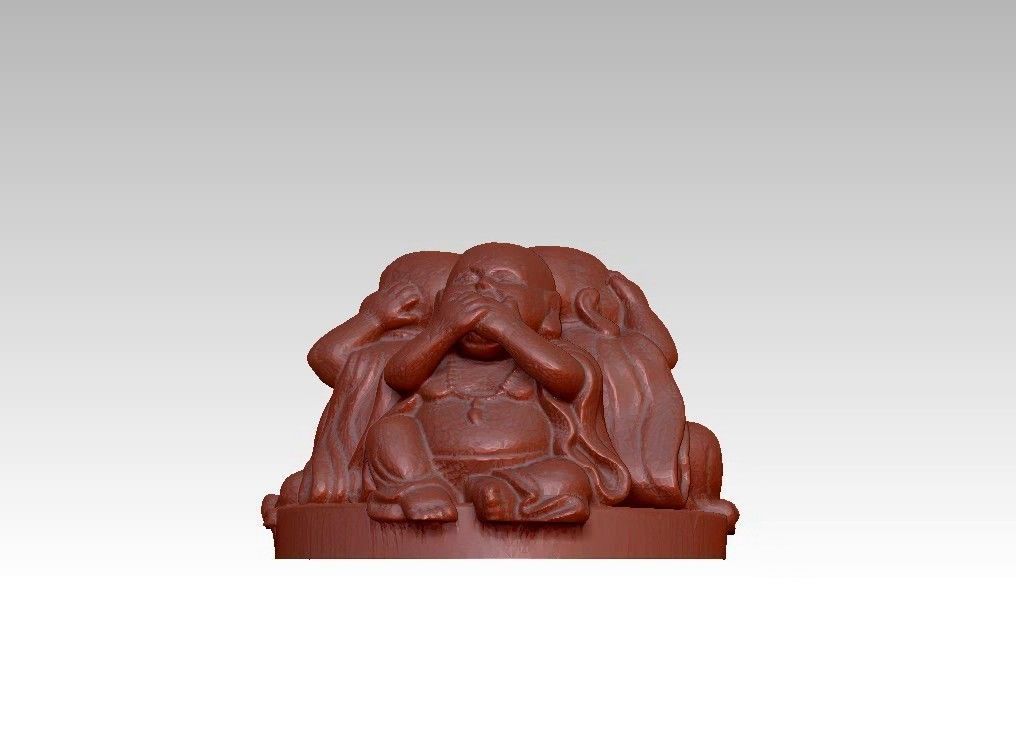 Cute Baby Buddha 3D print model_13