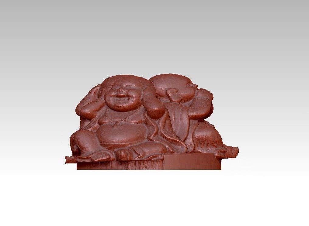 Cute Baby Buddha 3D print model_20