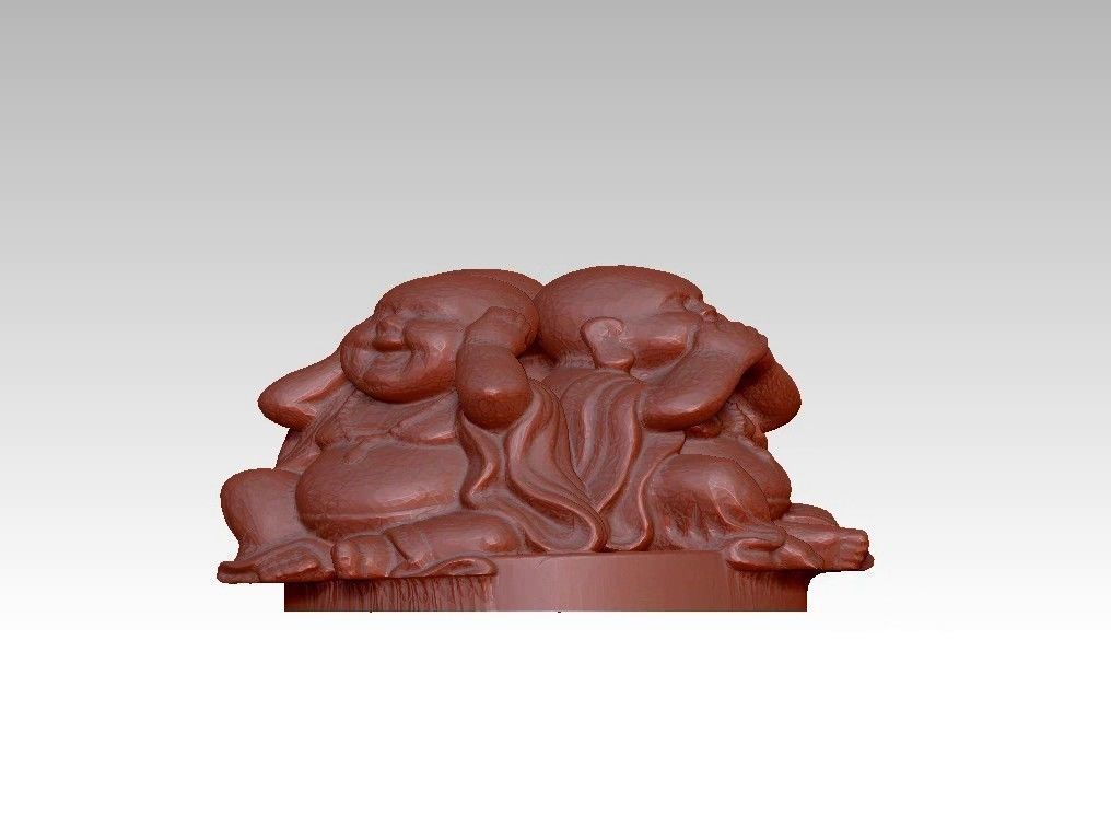 Cute Baby Buddha 3D print model_18