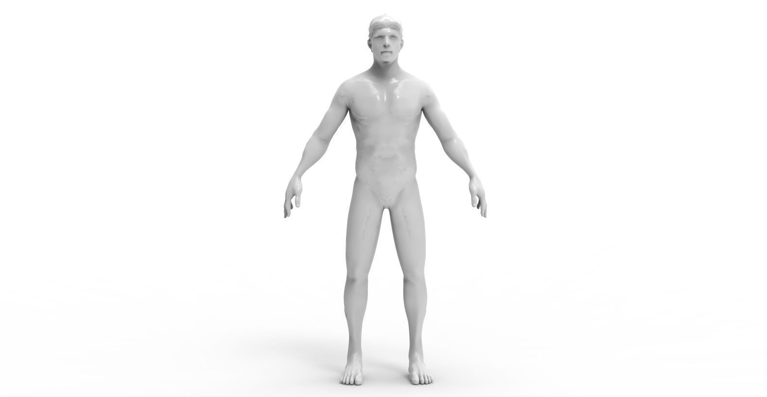 Character Man M1 3D model_1