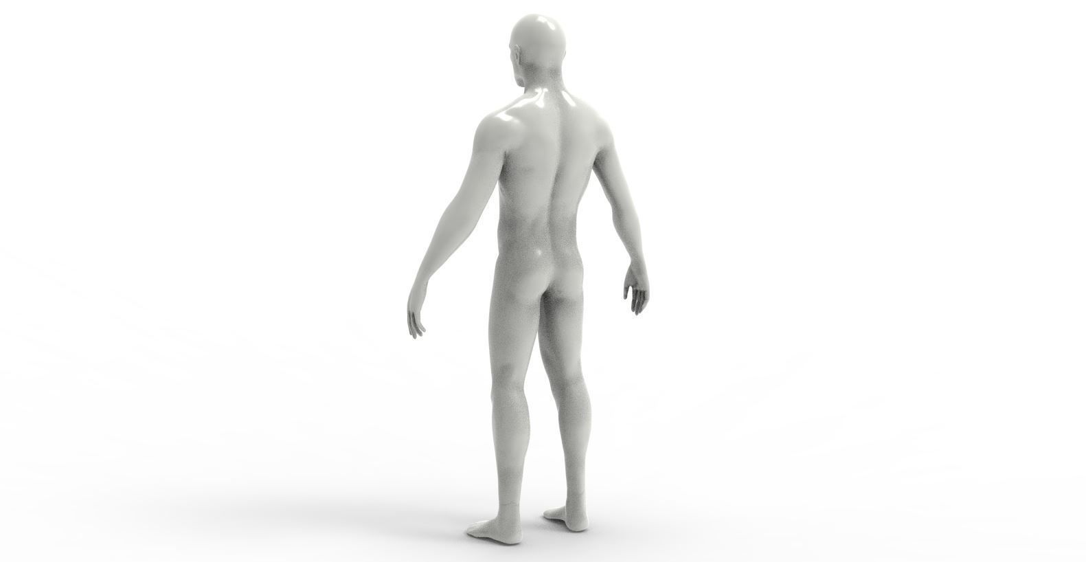 Character Man M2 3D model_2