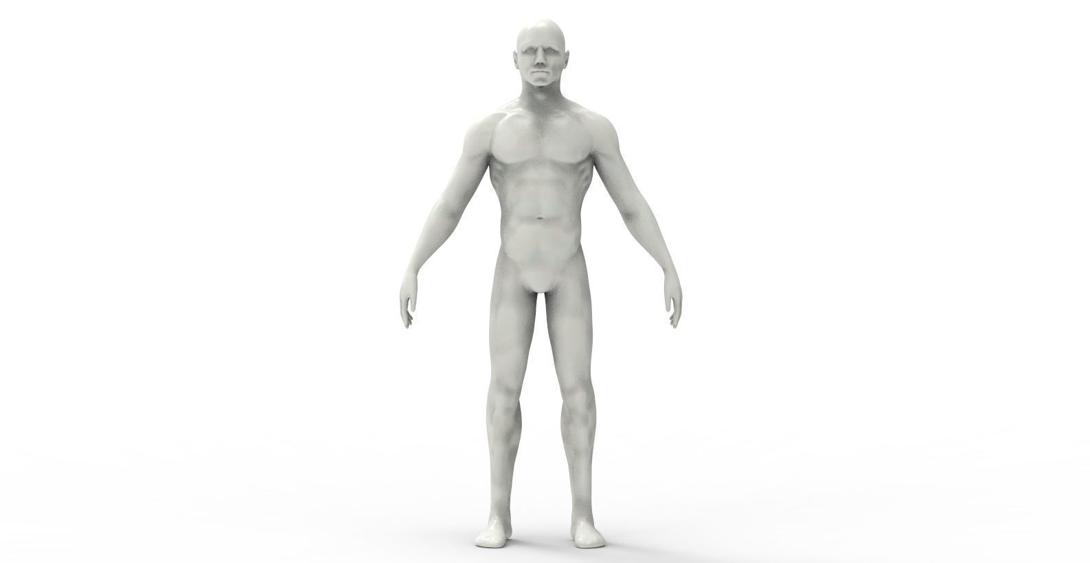 Character Man M3 3D model_1