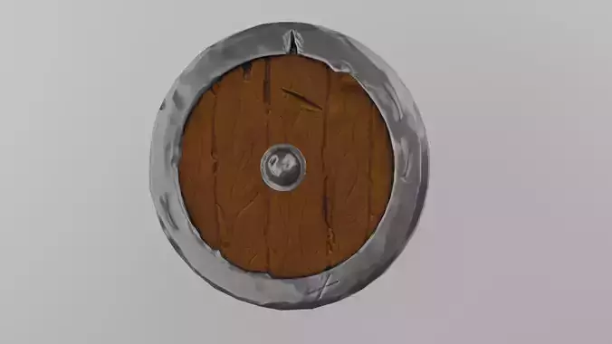 Medium PolyCount Stylized Fantasy LvL2 Shield