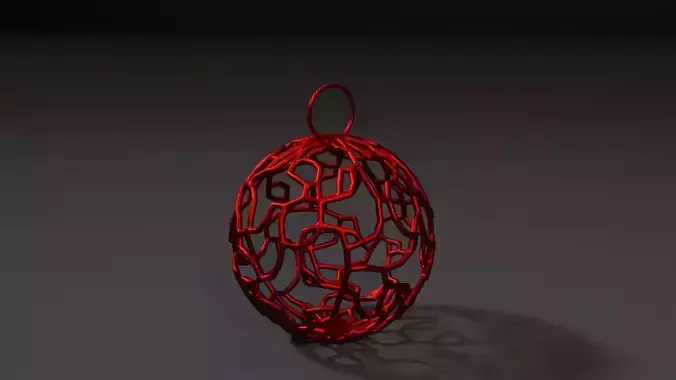 Christmas ball Christmas decoration 3D print model Christmas ball Christmas decoration 3D print model