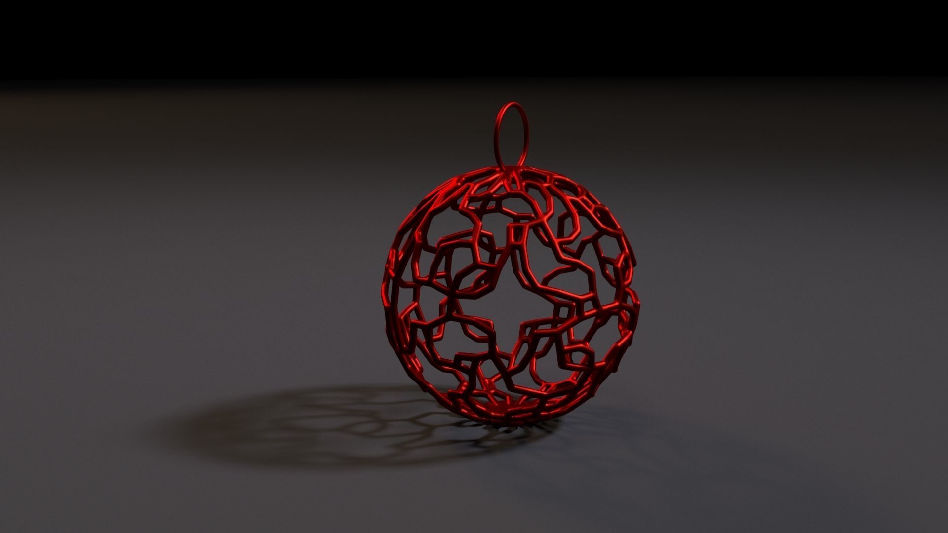Christmas ball Christmas decoration 3D print model_2
