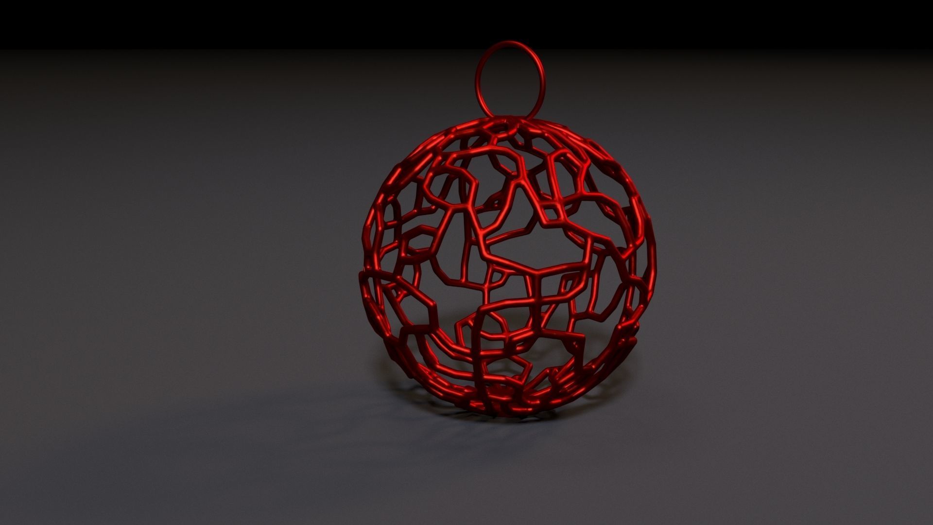 Christmas ball Christmas decoration 3D print model_1