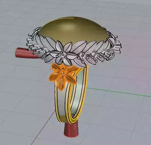 Bague oeil de tigre -CG38