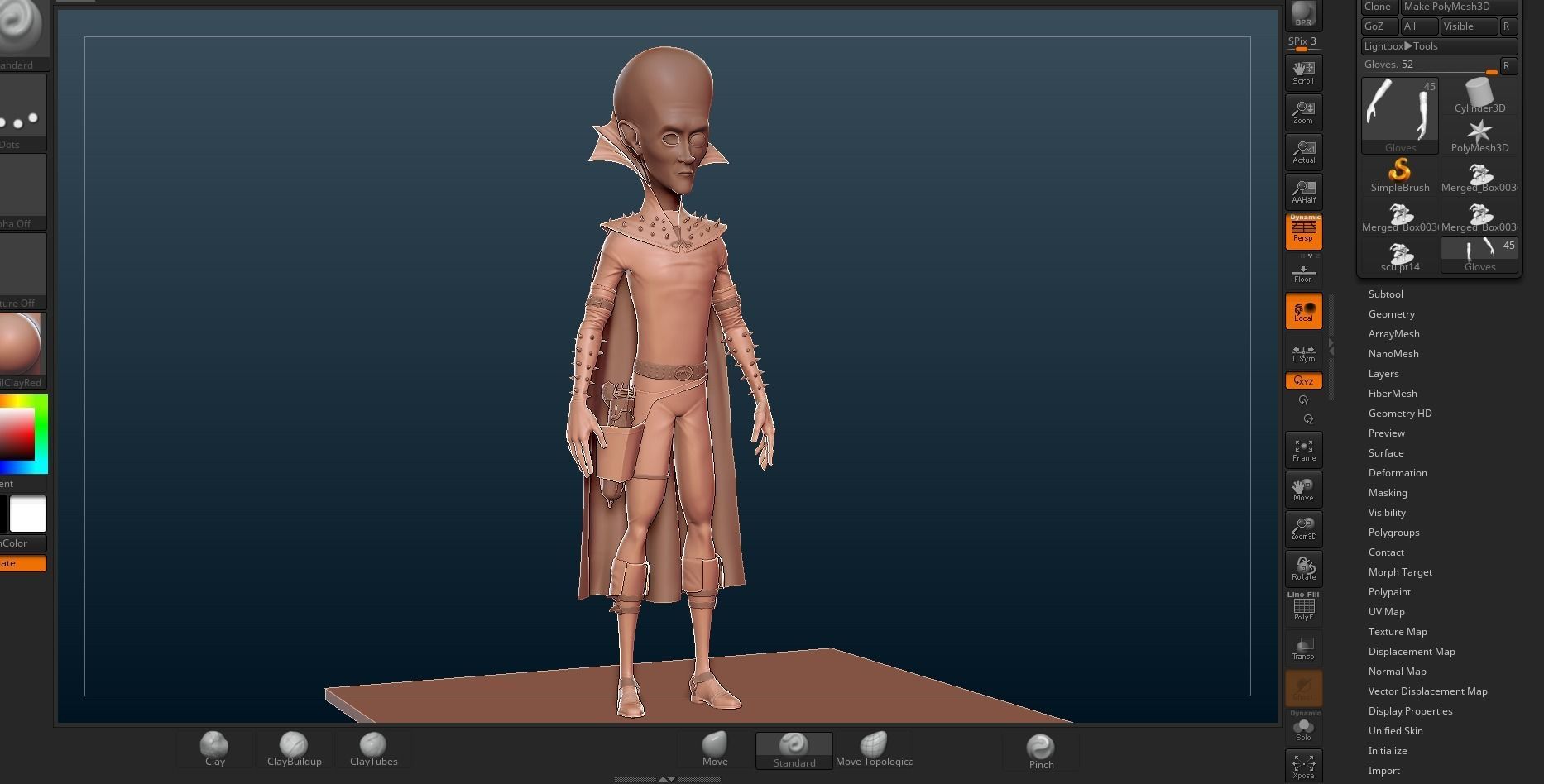 Megamind Zbrush 3D model_1