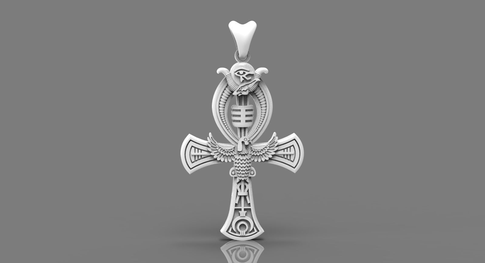 Egyptian Ankh Key of Life n - 240 3D print model_1