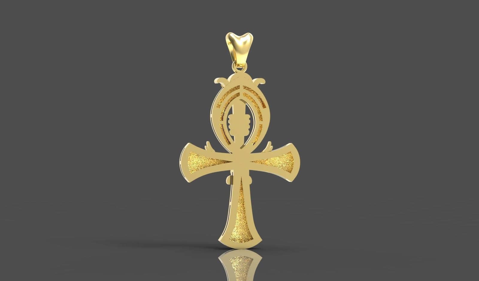 Egyptian Ankh Key of Life n - 240 3D print model_4