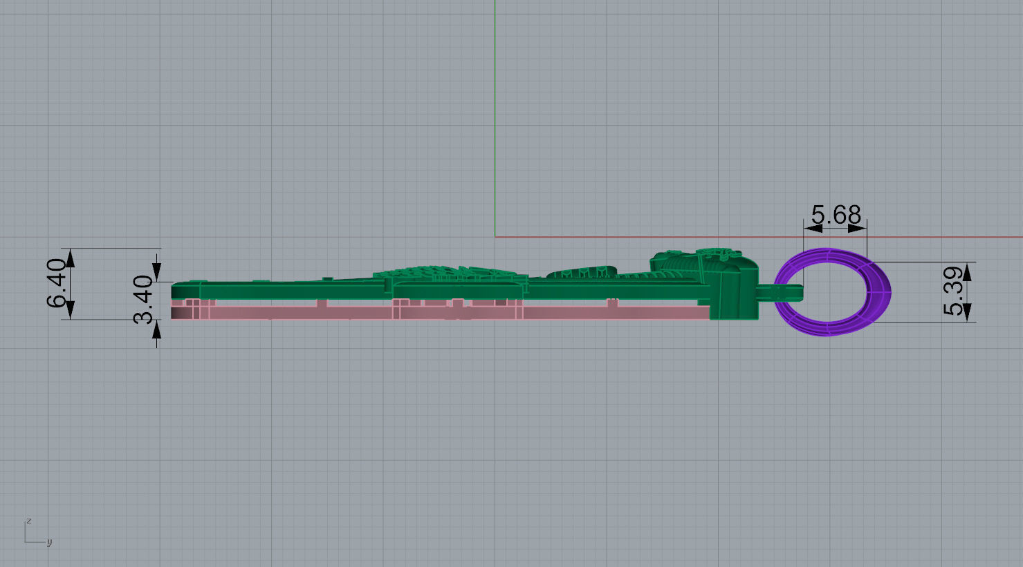 Egyptian Ankh Key of Life n - 240 3D print model_8