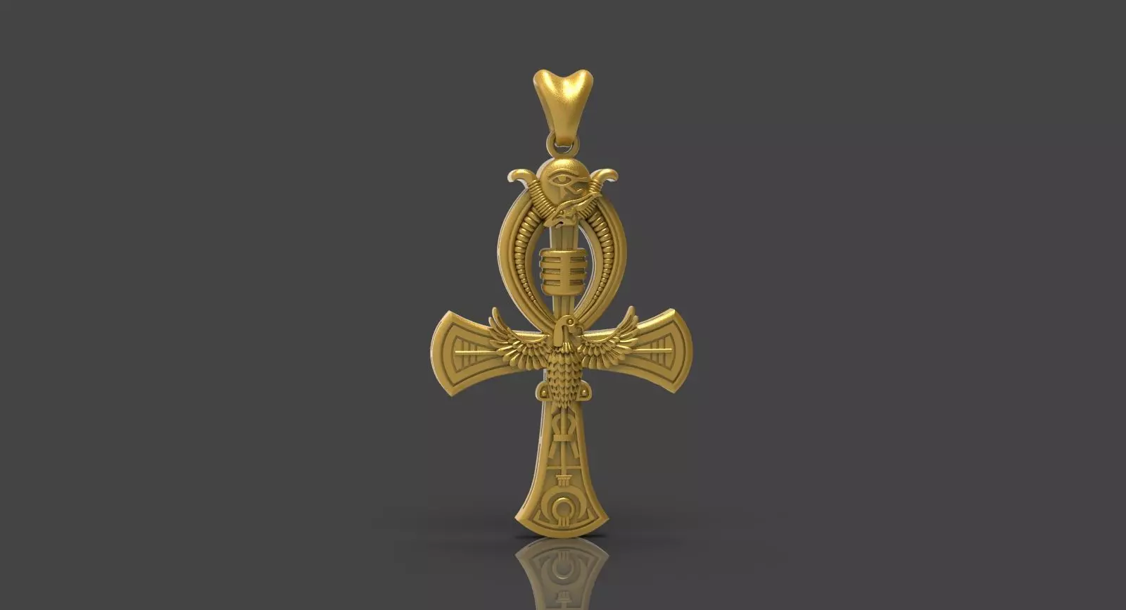 Egyptian Ankh Key of Life n - 240 3D print model_0