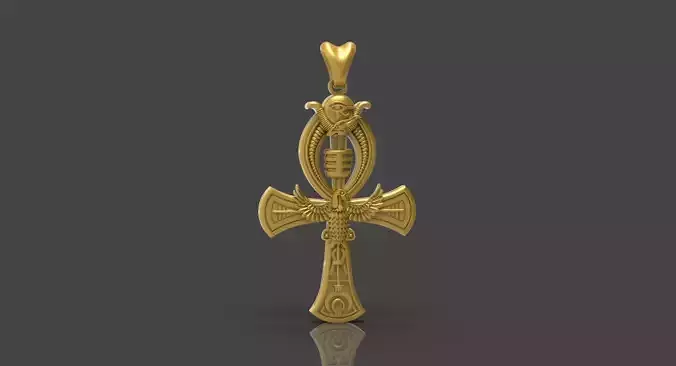 Egyptian Ankh Key of Life n - 240 3D print model