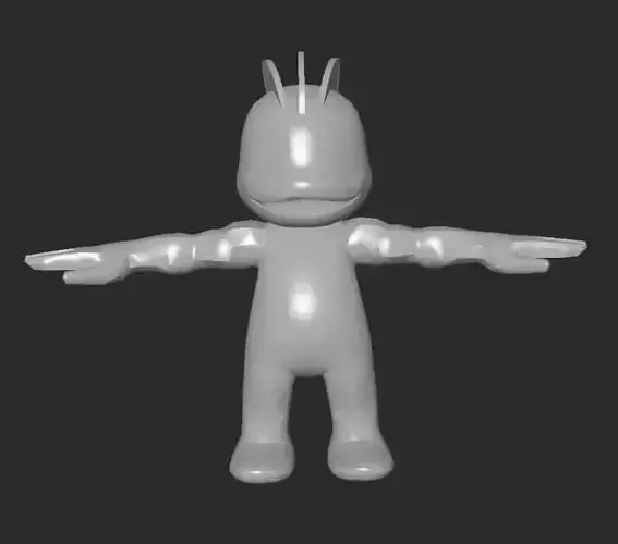 MakeIT Pokemon Machop 3D model