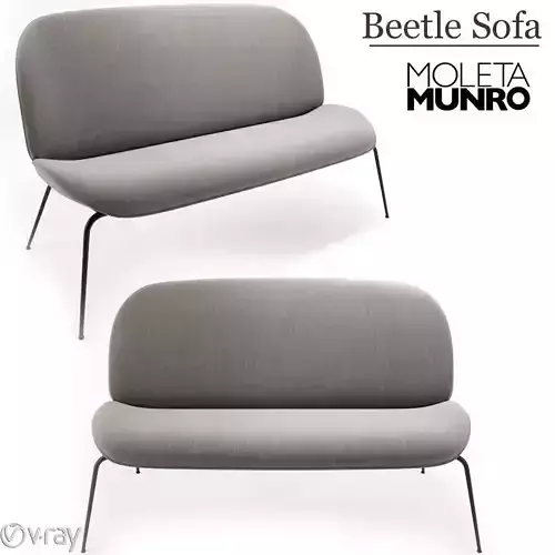 Beetle Sofa 3D model