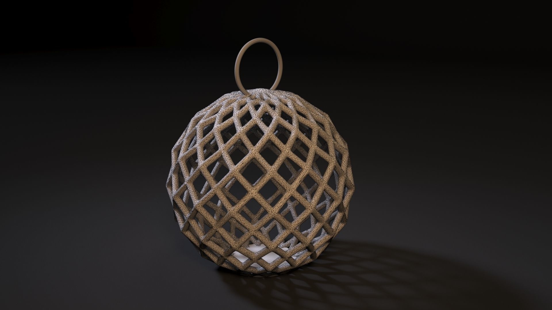 Christmas ball Christmas decoration 3D print model_6